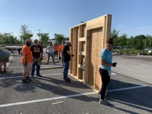 Habitat for Humanity Wood Wall