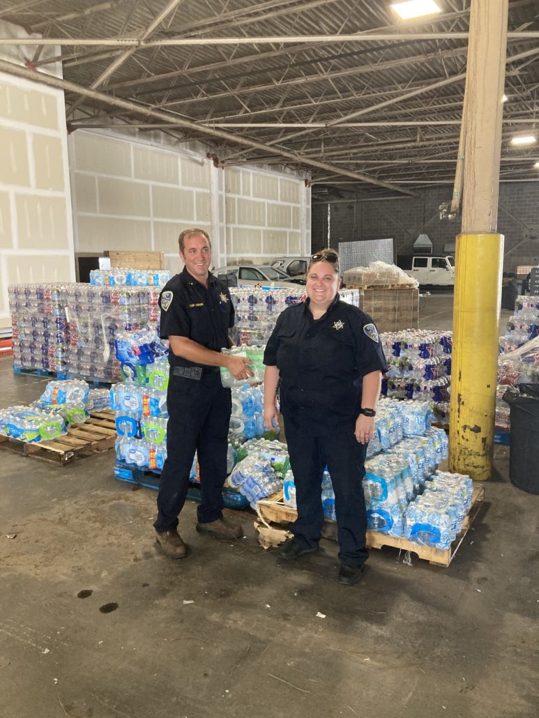 Police Officers Hurricane Ida