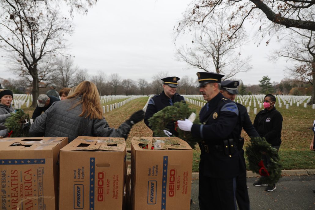 Graveyard Wreaths Across America