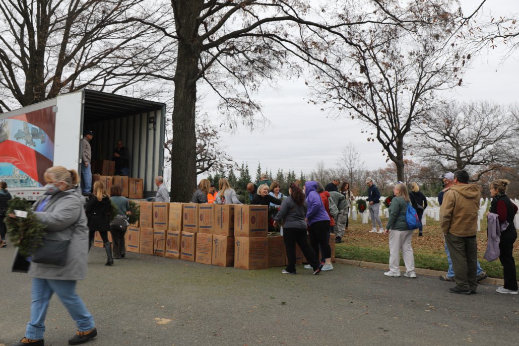 Wreaths Across America Helpers Boxes