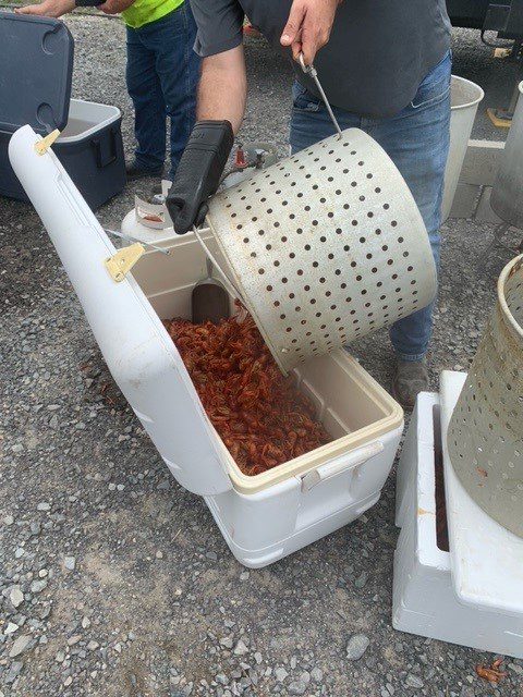 Catching Crawfish After Hurricane Ida