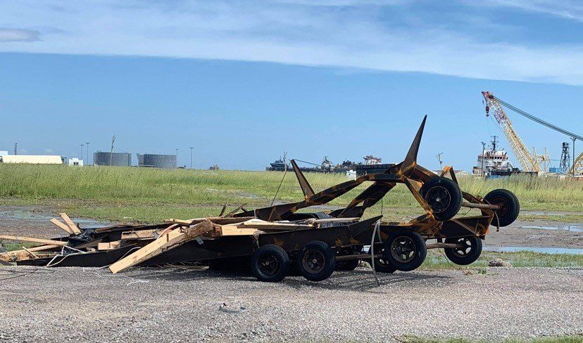 After Hurricane Ida Machinery